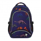 Plecak 16" niebieski Dinozaury (0002-0023)