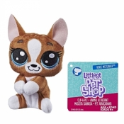 Pluszowa przypinka Littlest Pet Shop Mcterrier (E0135/E1943)