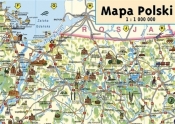 Mapa Polski Junior mapa ścienna