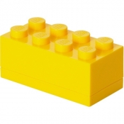 Lego, minipudełko klocek 8 - Żółte (40121732)