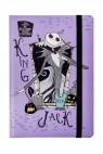  Notes A5 z gumką 80k. linia Disney Burton\'s wzór 2