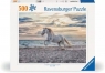 Ravensburger, Puzzle 500: Galop na plaży (12000222) Wiek: 12+