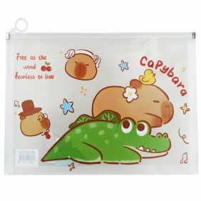 Koperta zapinana A4 z kapibarą