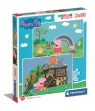  Puzzle 2x60 Super Kolor Peppa Pig