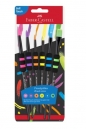 Pędzle z miękkim uchwytem 6szt FABER CASTELL