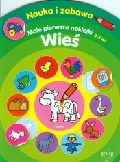 Wieś Moje pierwsze naklejki 3-5 lat