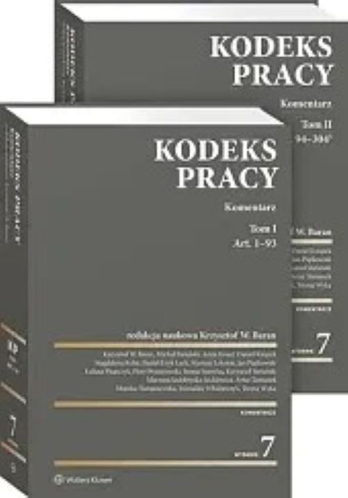 Kodeks pracy Komentarz Tom 1-2