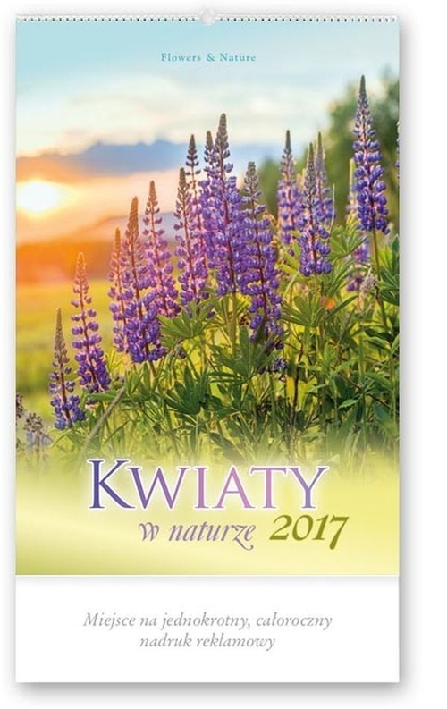 Kalendarz 2017 RW 22 Kwiaty w naturze