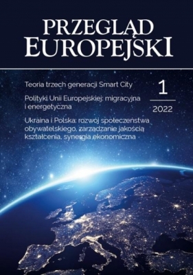 Przegląd Europejski 1/2022 - Witkowska Marta