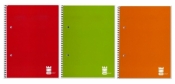 Kołozeszyt A4/80 kartkowy w kratkę - UV One Color (5 szt.)