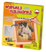 Wypukła malowanka Konik Mustang