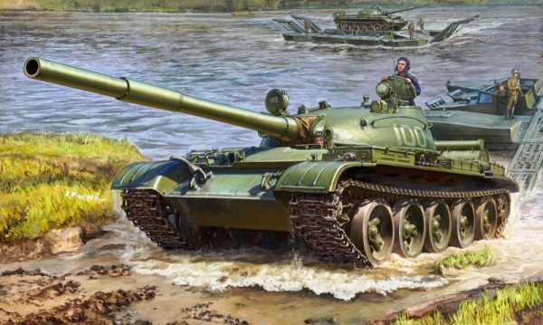 Model do sklejania Soviet main battle tank T-62 (3622)