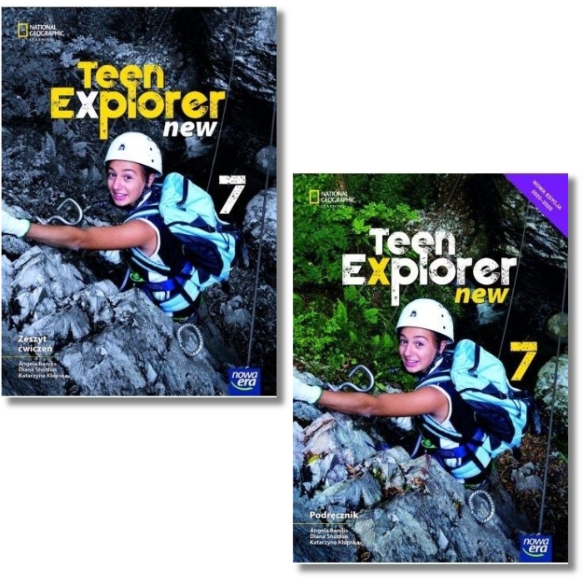 Pakiet: Podręcznik + zeszyt ćwiczeń. Teen Explorer 7. Szkoła podstawowa. Klasa 7. Język angielski.