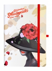 Kalendarz Nauczycielki 2026/2027 A5 tygodniowy Salsa - kapelusz