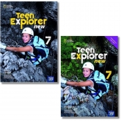 Pakiet: Podręcznik + zeszyt ćwiczeń. Teen Explorer 7. Szkoła podstawowa. Klasa 7. Język angielski. - Angela Bandis, Diana Shotton, Katarzyna Kłopska, Phillip McElmuray