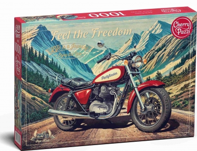 <img src='https://webimage.pl/pics/223/1/d5903728731223.jpg' style='height:440px' /> Puzzle 1000 CherryPazzi Feel the Freedom 31223