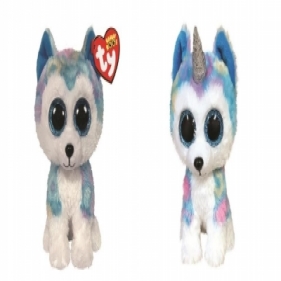 Beanie Boos: Helena - maskotka Husky jednorożec, 15cm (36322)