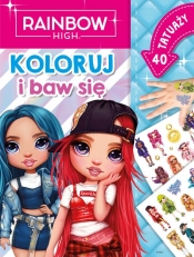 Rainbow High. Koloruj i baw się. 40 tatuaży - Monika Kiersnowska