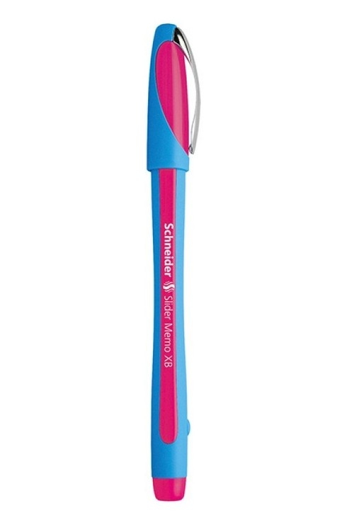 Długopis SCHNEIDER Slider Memo XB różowy