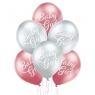 Balony glossy dziewczynka 30cm 6szt