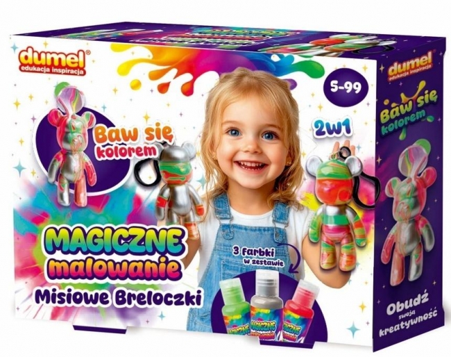 <img src='https://webimage.pl/pics/223/6/d5905692306223.jpg' style='height:440px' /> Magiczne malowanie misiowe breloczki