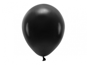 Balony Eco czarne 30cm 10szt