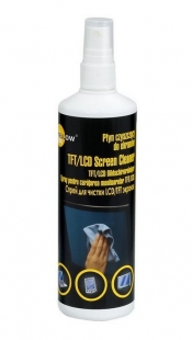 Płyn czyszczący do ekranów 250 ml + ściereczka z mikrofibry 40X40 (125-1033)