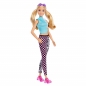 Barbie Fashionistas: Lalka - Top Malibu i legginsy, blond kucyki (FBR37/GRB50)