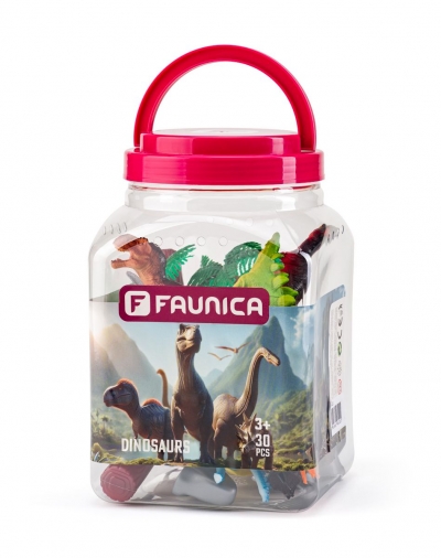 Zwierzątka figurki zestaw w MEGA tubie – Dinozaury 96022