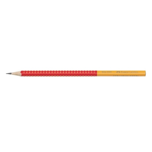 Ołówek GRIP 2001 Two Tone HB - czerwony (517022)