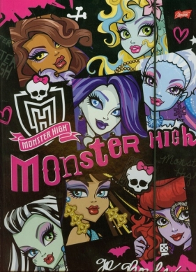 Teczka z gumką A4 Monster High