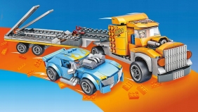 Hot Wheels Mega Construx Twinduction Transporter + Pojazd (GYG66)