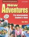 New Adventures Pre-intermediate Student's Book Gimnazjum Wetz Ben