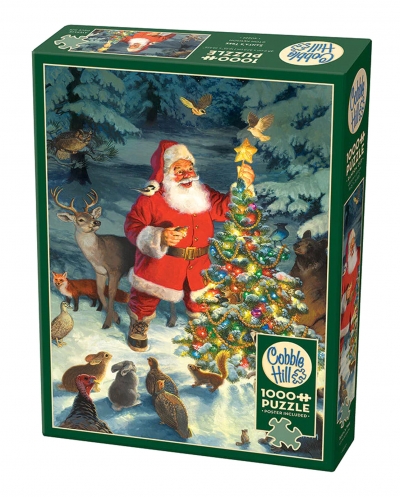 <img src='https://webimage.pl/pics/224/2/d625012402224.jpg' style='height:440px' /> Puzzle 1000 Choinka Świętego Mikołaja 113028