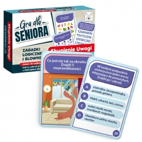 Gra dla Seniora. Skupienie uwagi - Obserwacja