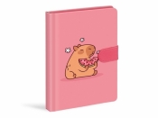 Notes na magnes Kapibara 13x19cm 120 kartek linia