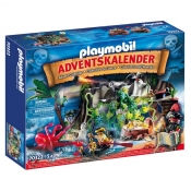 Playmobil Pirates: Kalendarz adwentowy "Poszukiwania skarbu w zatoce" (70322)