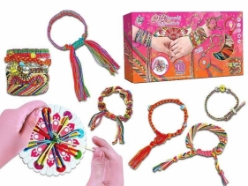 Zestaw do tworzenia bransoletek sznurkowych