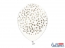Balon gumowy Partydeco kropeczki w kolorze złotym 30 cm / 6 sztuk Kevin Prenger