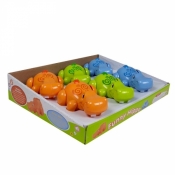 Figurki do wody - Hipcio, display 6 sztuk (517)