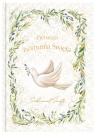 Książeczka A5 Pamiątka Komunijna. Gołąb w oliwkach