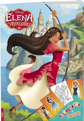 Elena z Avaloru Kolorowanka i naklejki