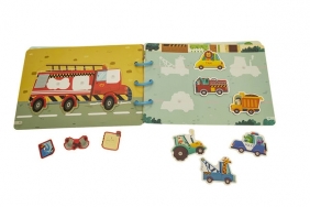 Książeczka aktywizująca ruch drogowy - Pojazdy (127224)