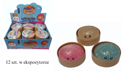 Gniotek pierożek dumpling świecący w ciemności