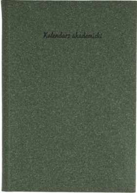 Kalendarz akademicki A5 2020/2021 Natura - Zielony