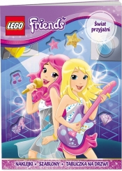 Lego Friends Świat przyjaźni + szablony, naklejki i zakładka