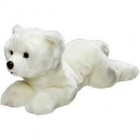 Leżący Niedźwiedź polarny 30 cm SUKI
