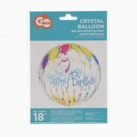 Balon foliowy Godan 18 cali, hapy Birthday 18cal (KR-18HB)