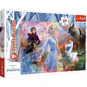 Puzzle maxi 24: Frozen 2 - W poszukiwaniu przygód (14322)