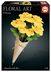 Sztuka kwiatowa - Bukiet żółtych róż